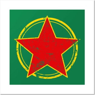 Red Star Emblem Posters and Art